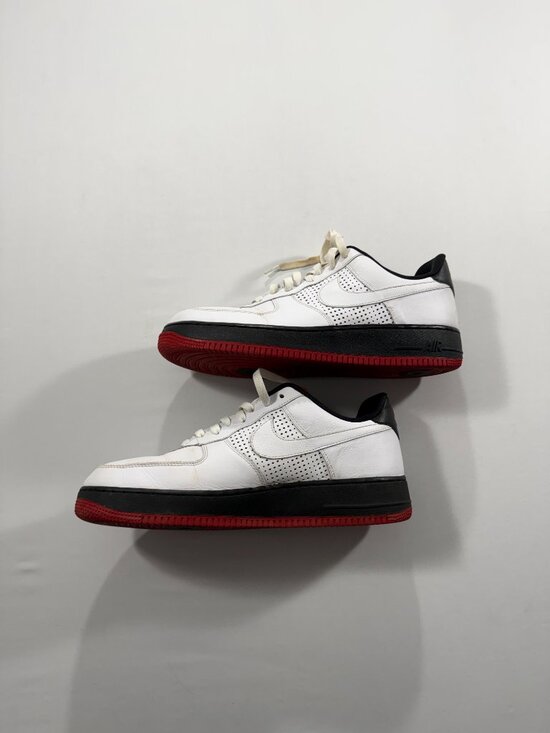 Nike Air Force 1 ‘07 Low White, Black, Varsity Red Size 12 main image 6